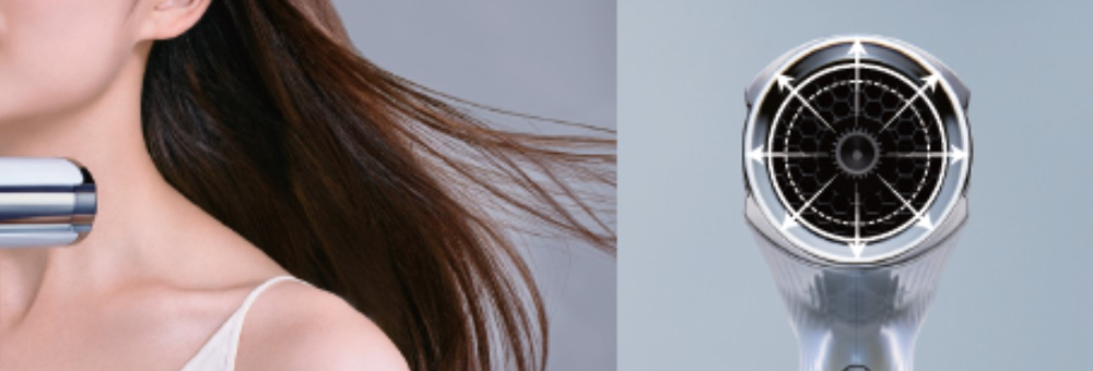 ReFa BEAUTECH DRYER S+　ホワイト/ブラック