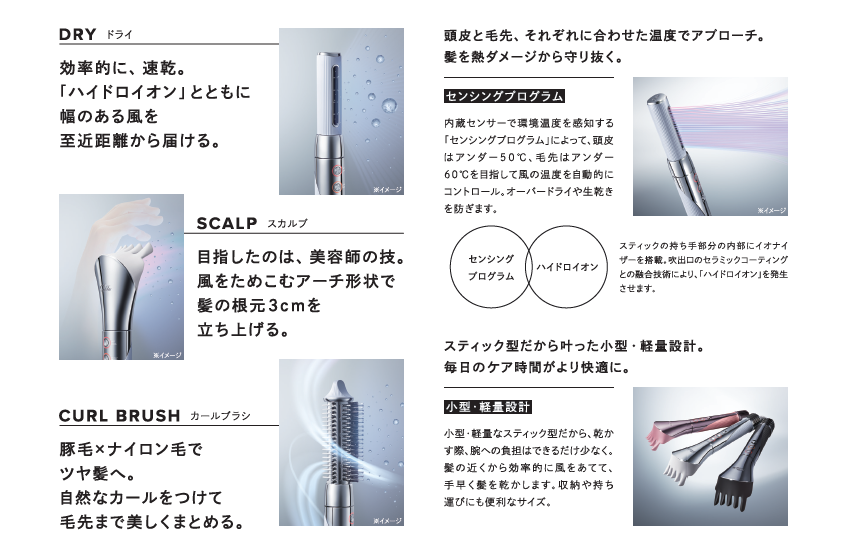 ReFa BEAUTECH RESETTER ホワイト/ブラック