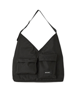 emmi トライアングルショルダーバッグ　ブラック