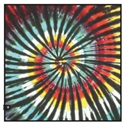 BANDANA TOWEL/TieDye/Multi ノマディク バンダナタオル