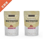 【健康定期便】メガロスホエイプロテイン/ストロベリー風味